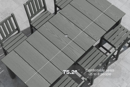 Outdoor Dining Set - Table & Chairs