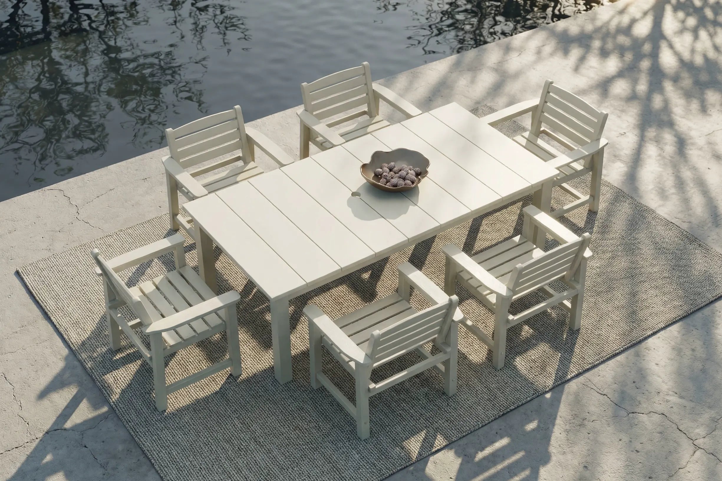 Outdoor Dining Set - Table & Chairs