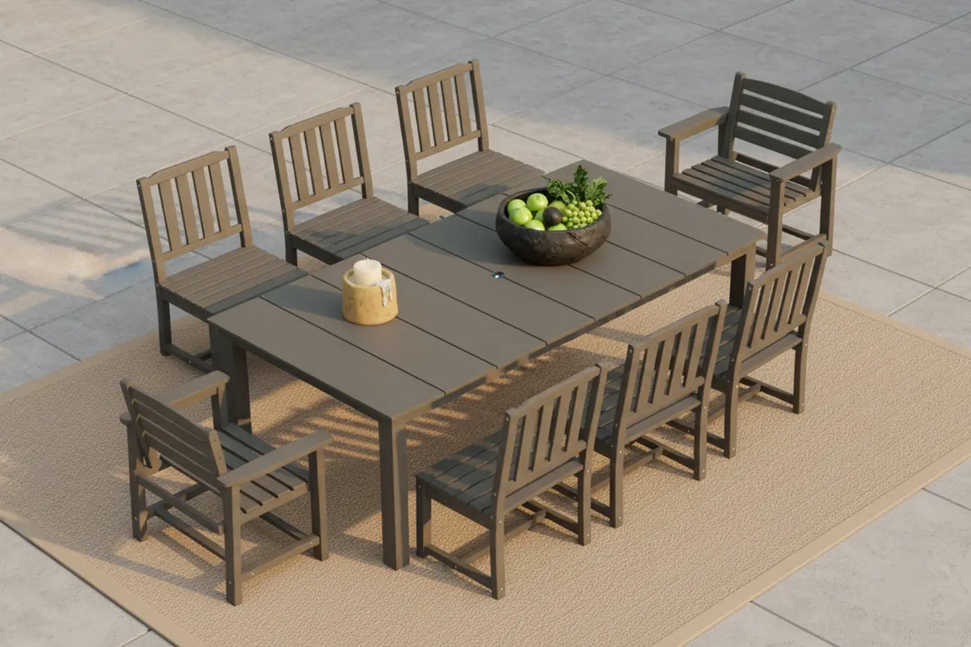 Outdoor Dining Set - Table & Chairs
