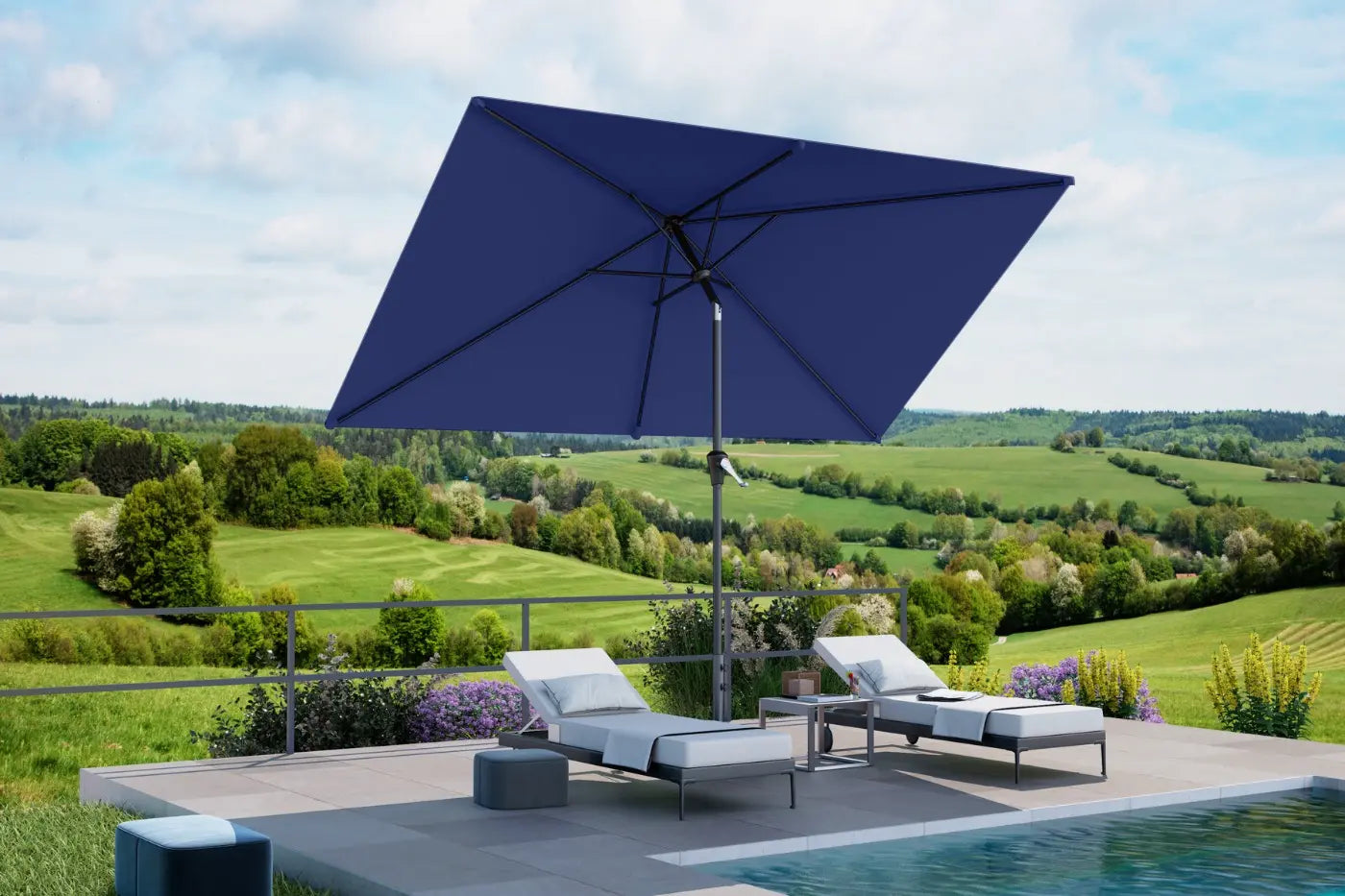 Rectangular Patio Umbrella