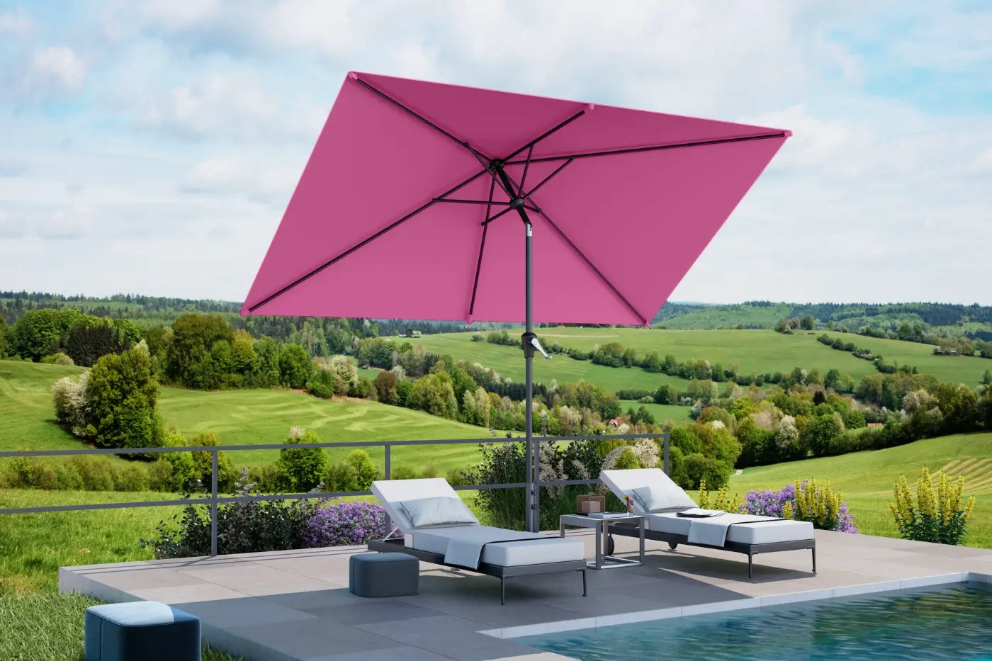 Rectangular Patio Umbrella