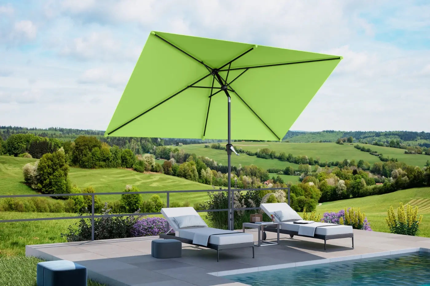 Rectangular Patio Umbrella
