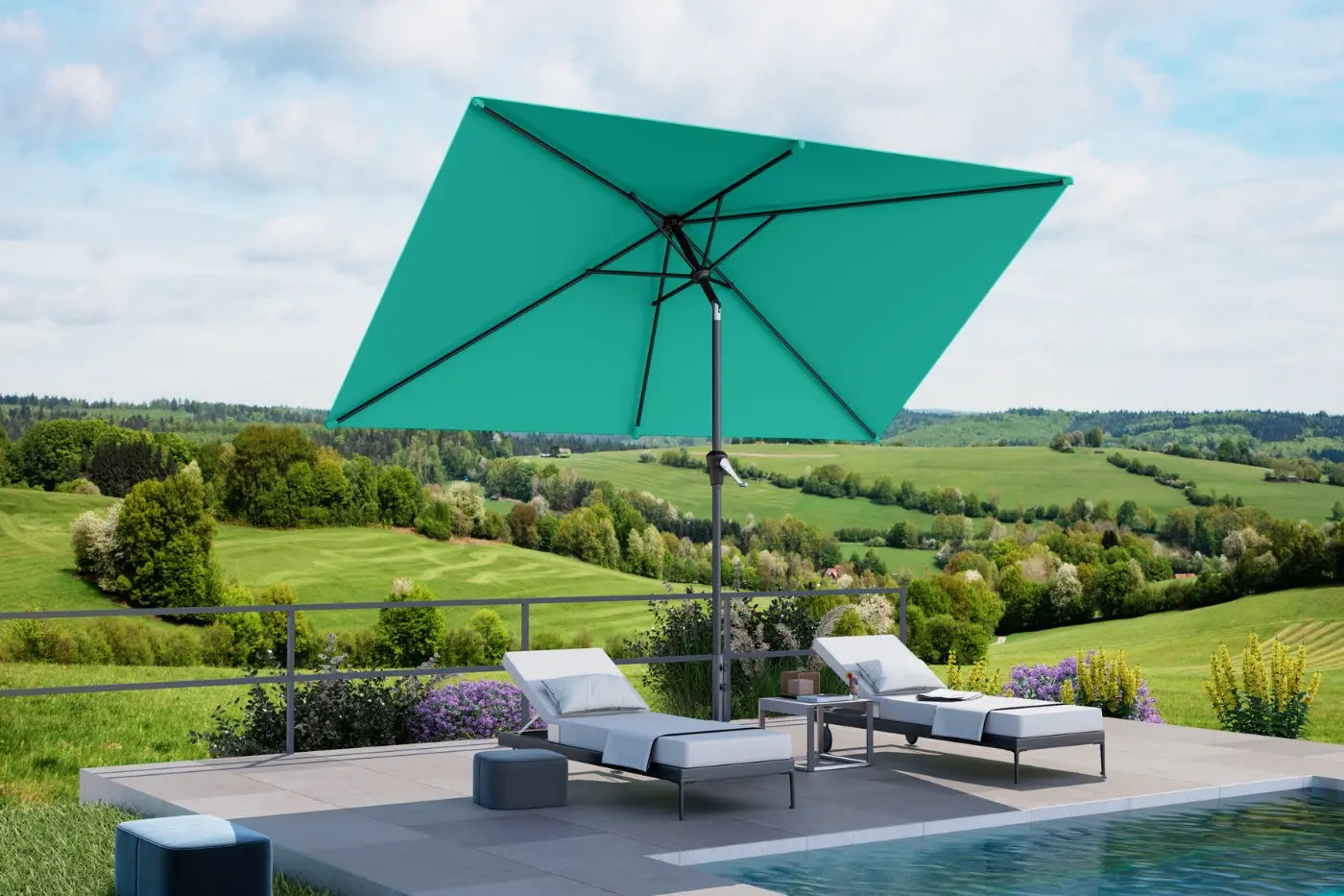 Rectangular Patio Umbrella