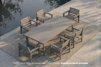 HDPE Outdoor Dining Set