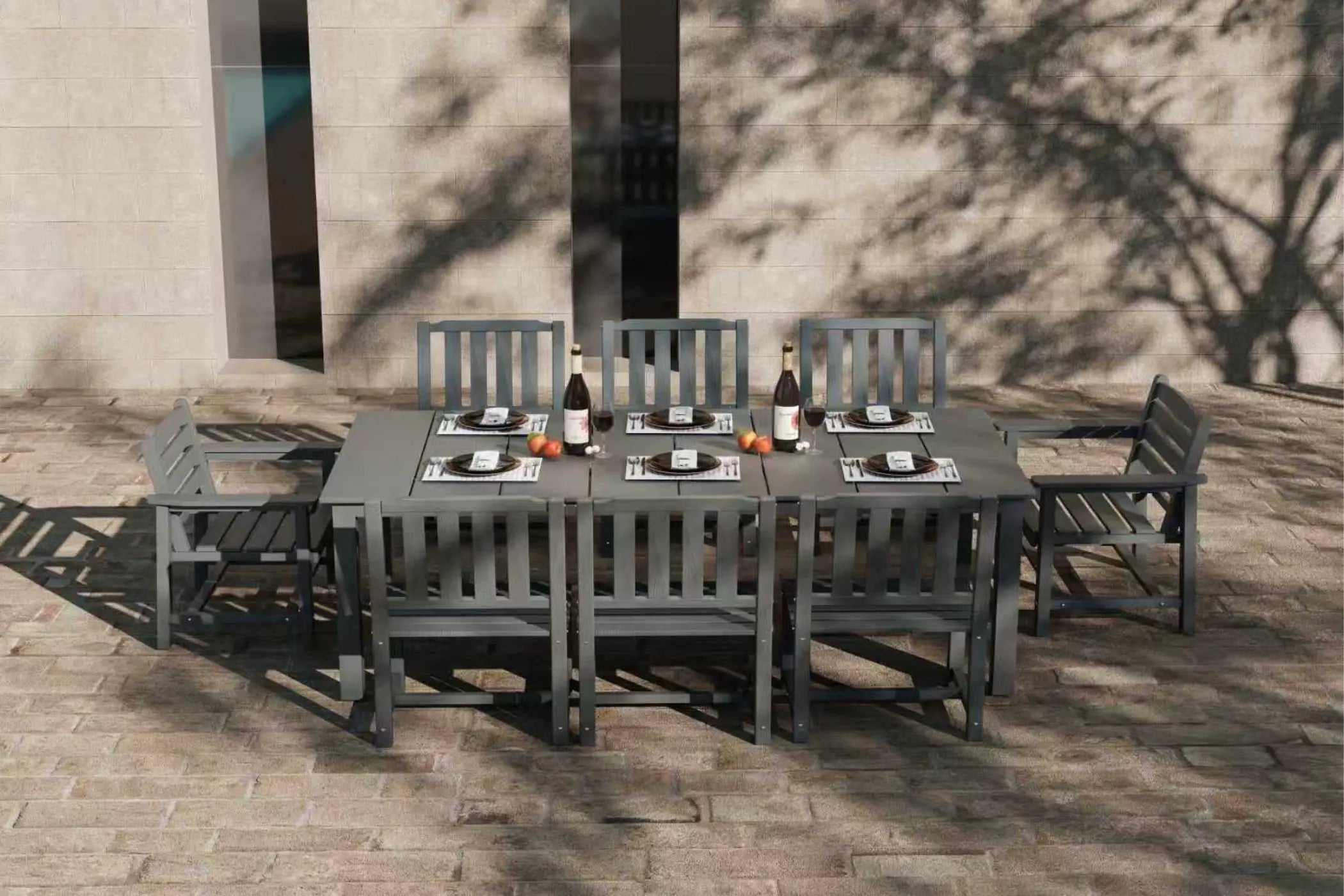 Outdoor Dining Set - Table & Chairs