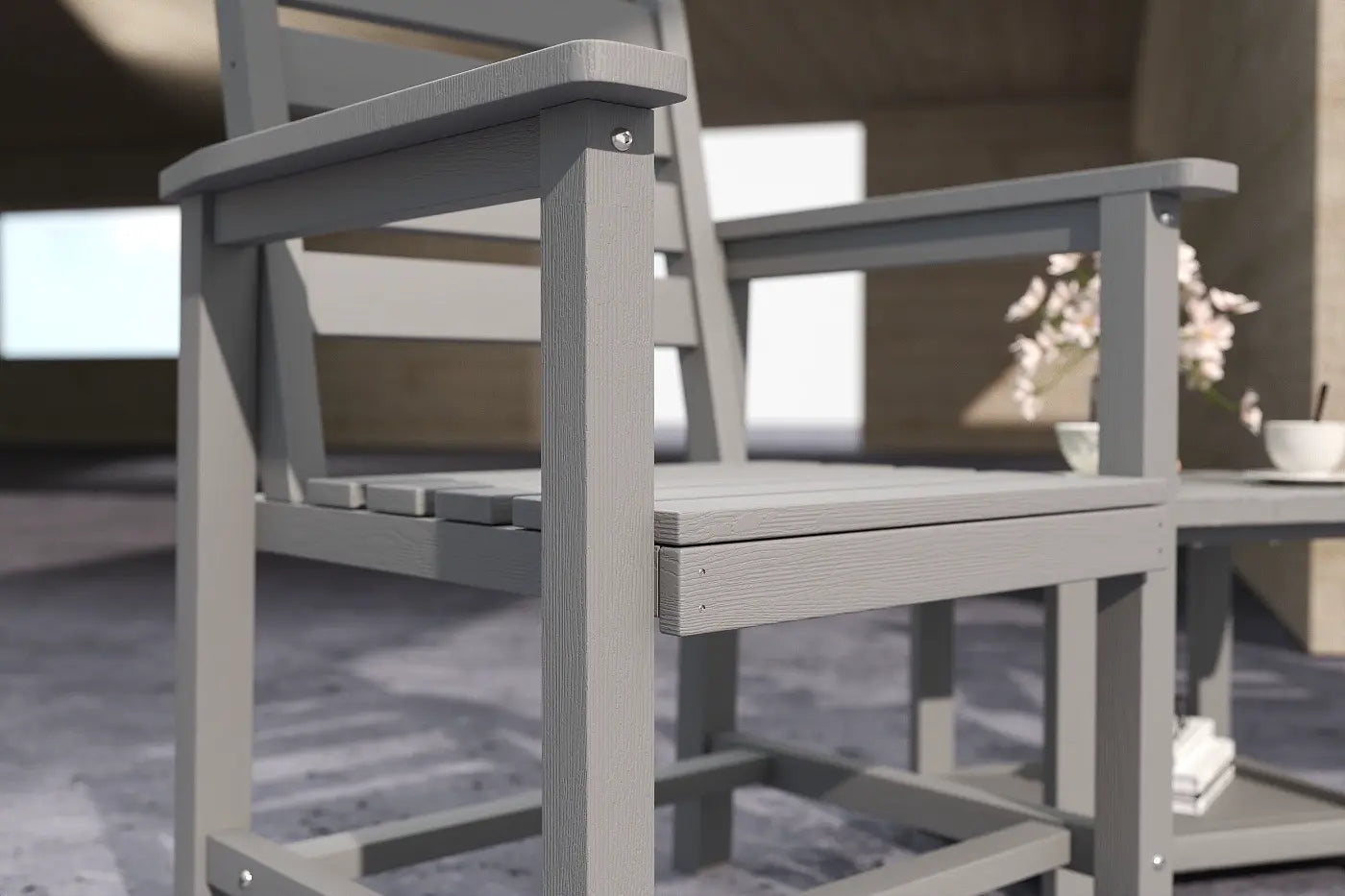 Outdoor Dining Set - Table & Chairs