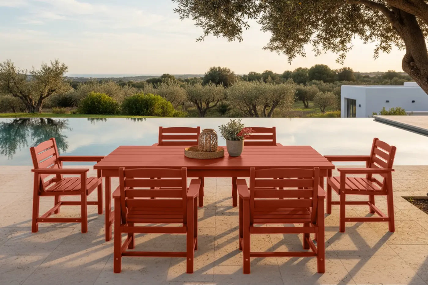 HDPE Outdoor Dining Set