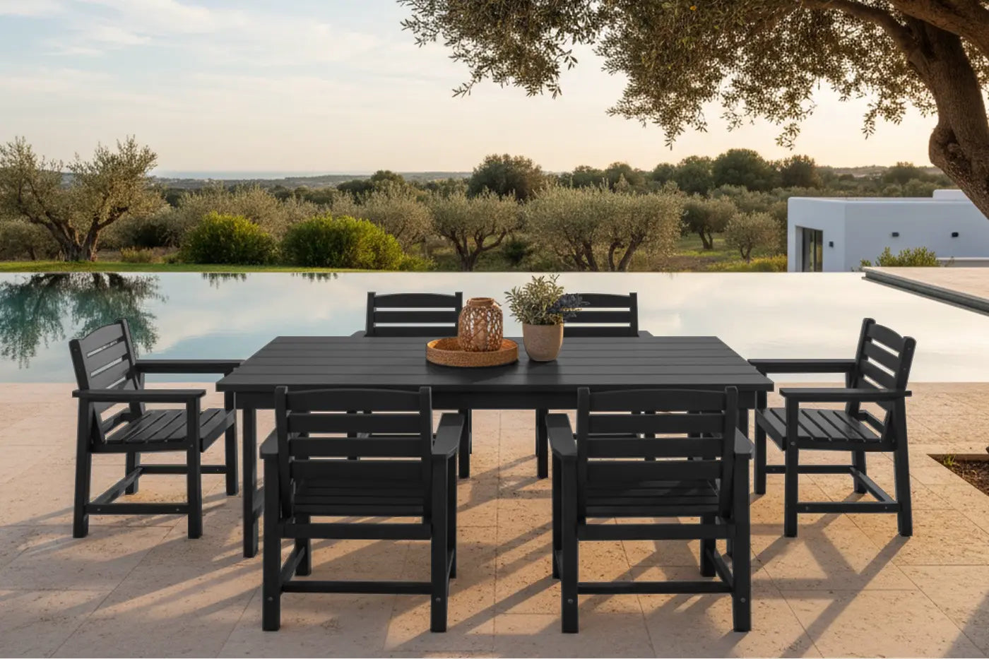 HDPE Outdoor Dining Set