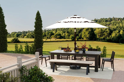 Fiberglass 3-Tier Patio Umbrella