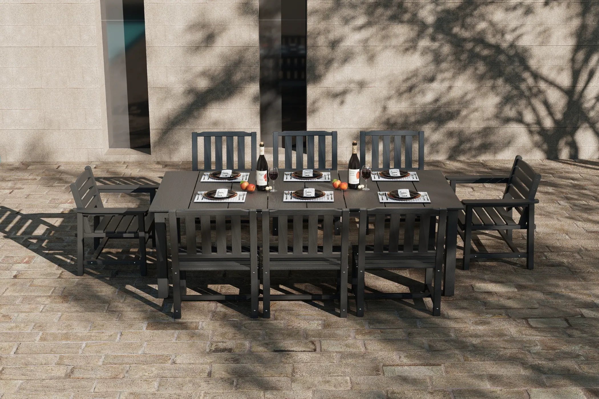 Outdoor Dining Set - Table & Chairs