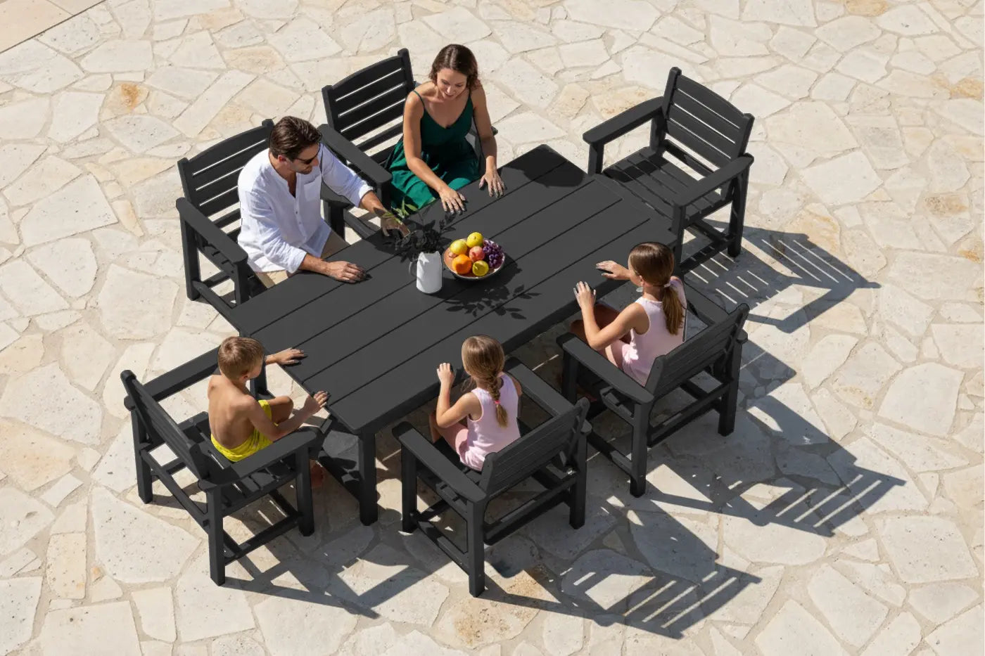 HDPE Outdoor Dining Set