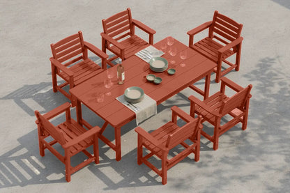 HDPE Outdoor Dining Set