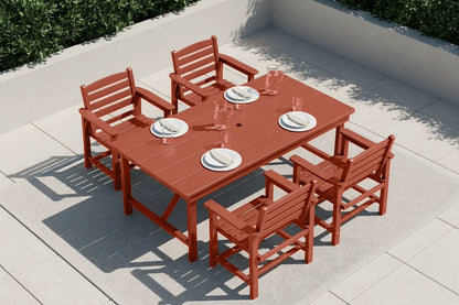 HDPE Outdoor Dining Set