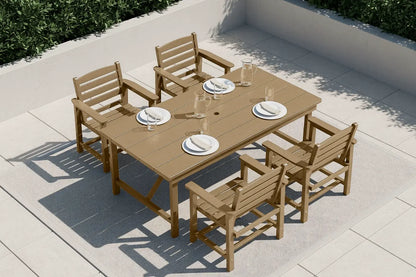 HDPE Outdoor Dining Set