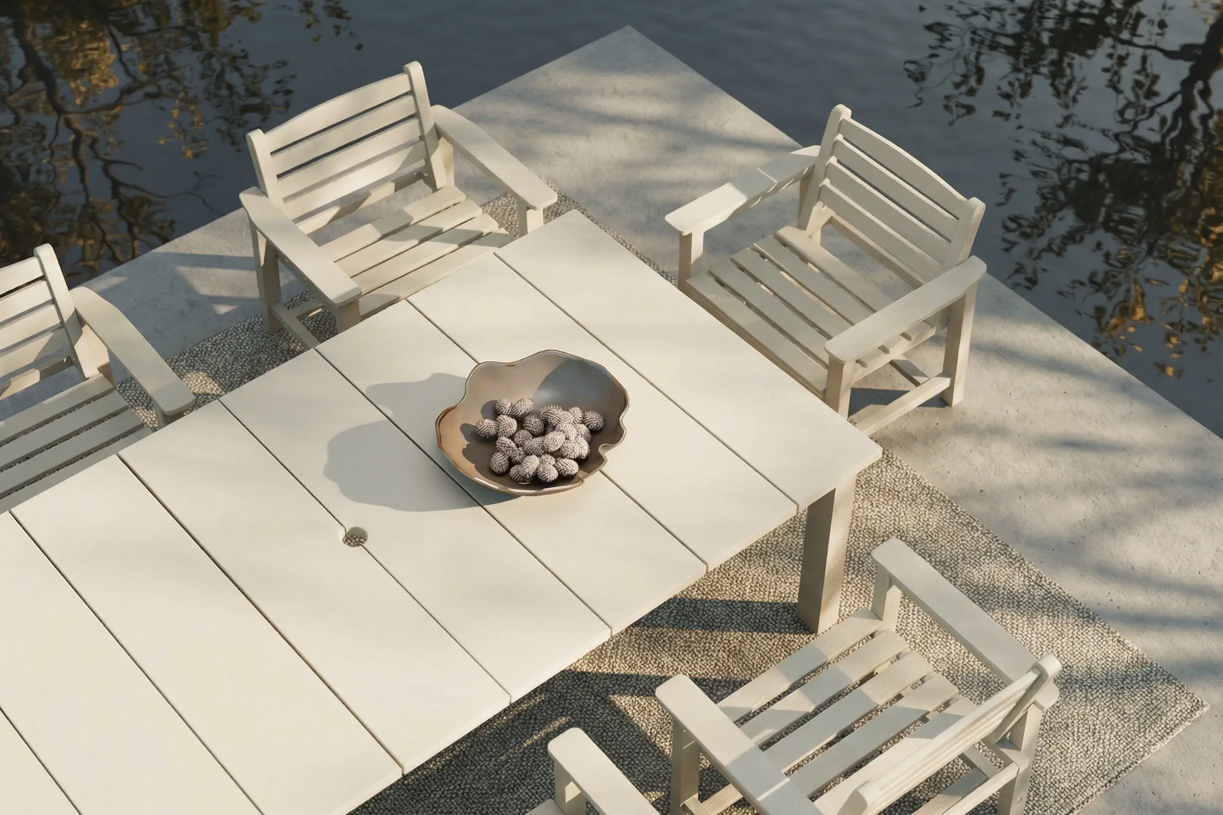 Outdoor Dining Set - Table & Chairs