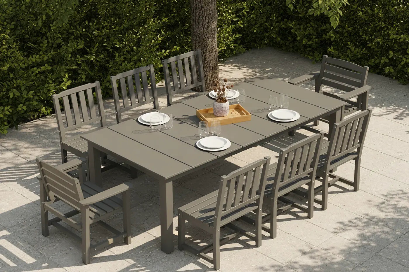 Outdoor Dining Set - Table & Chairs