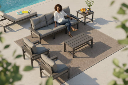 HDPE Frame Outdoor Modular Sofa