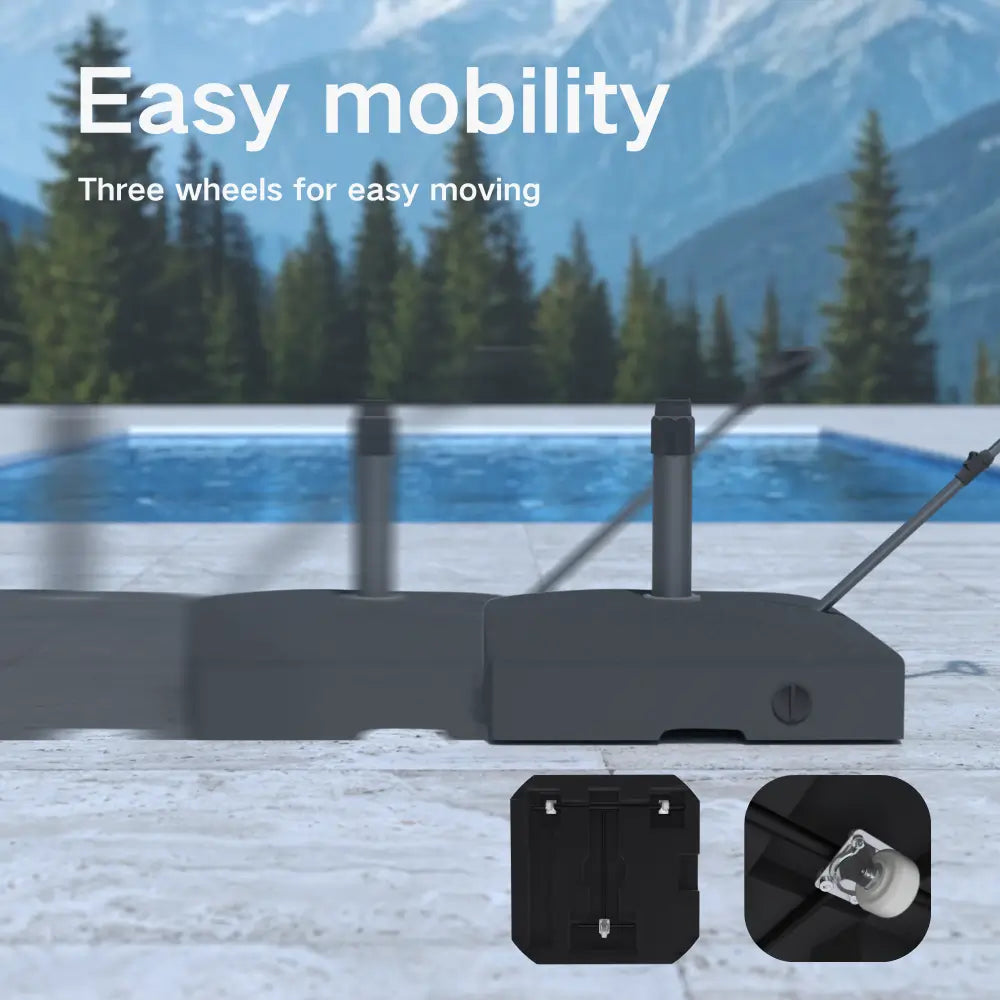 Removable Base with Handle