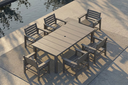 Outdoor Dining Set - Table & Chairs