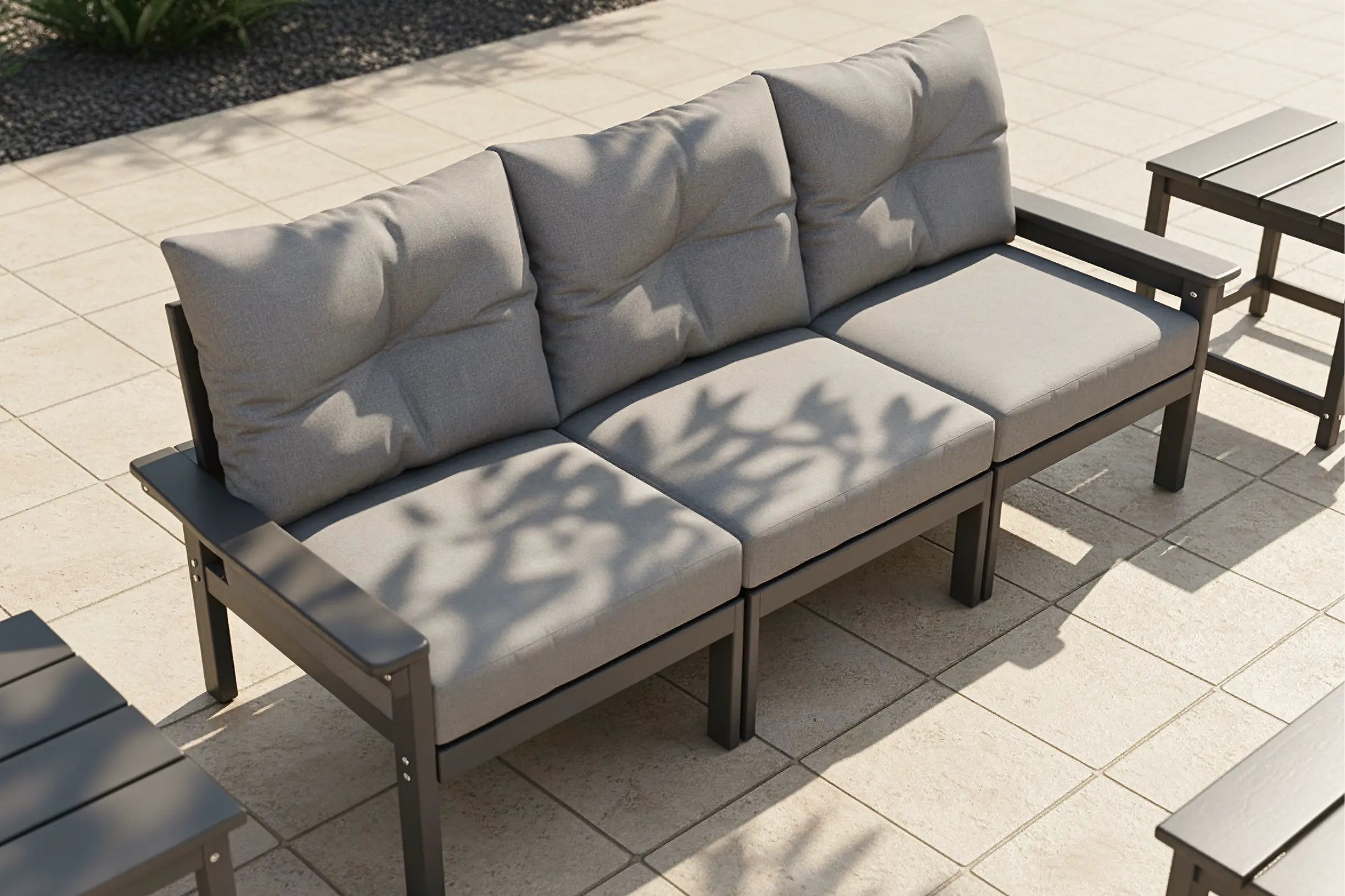 HDPE Frame Outdoor Modular Sofa
