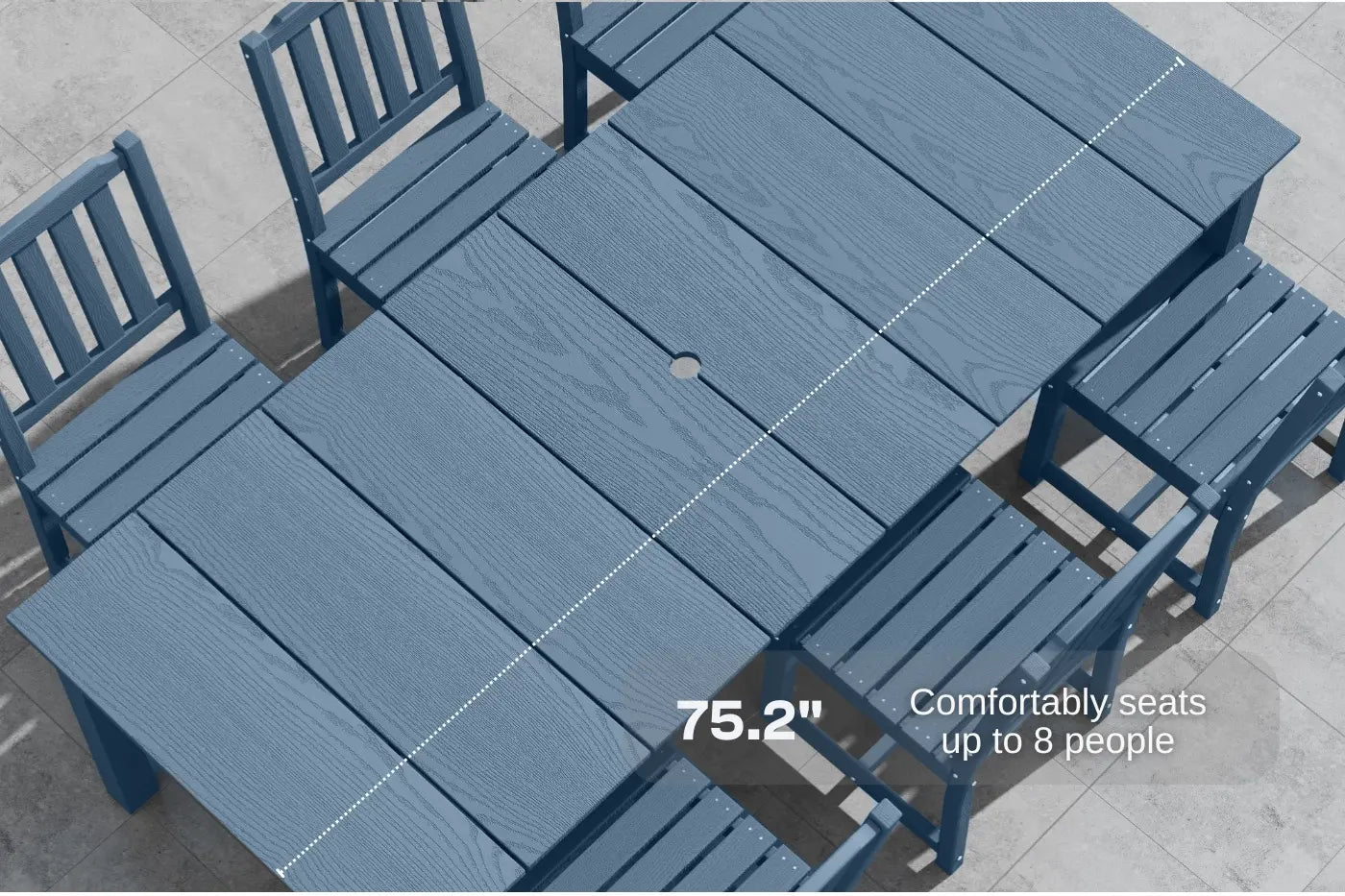 Outdoor Dining Set - Table & Chairs