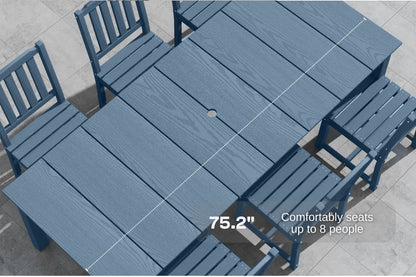 Outdoor Dining Set - Table & Chairs