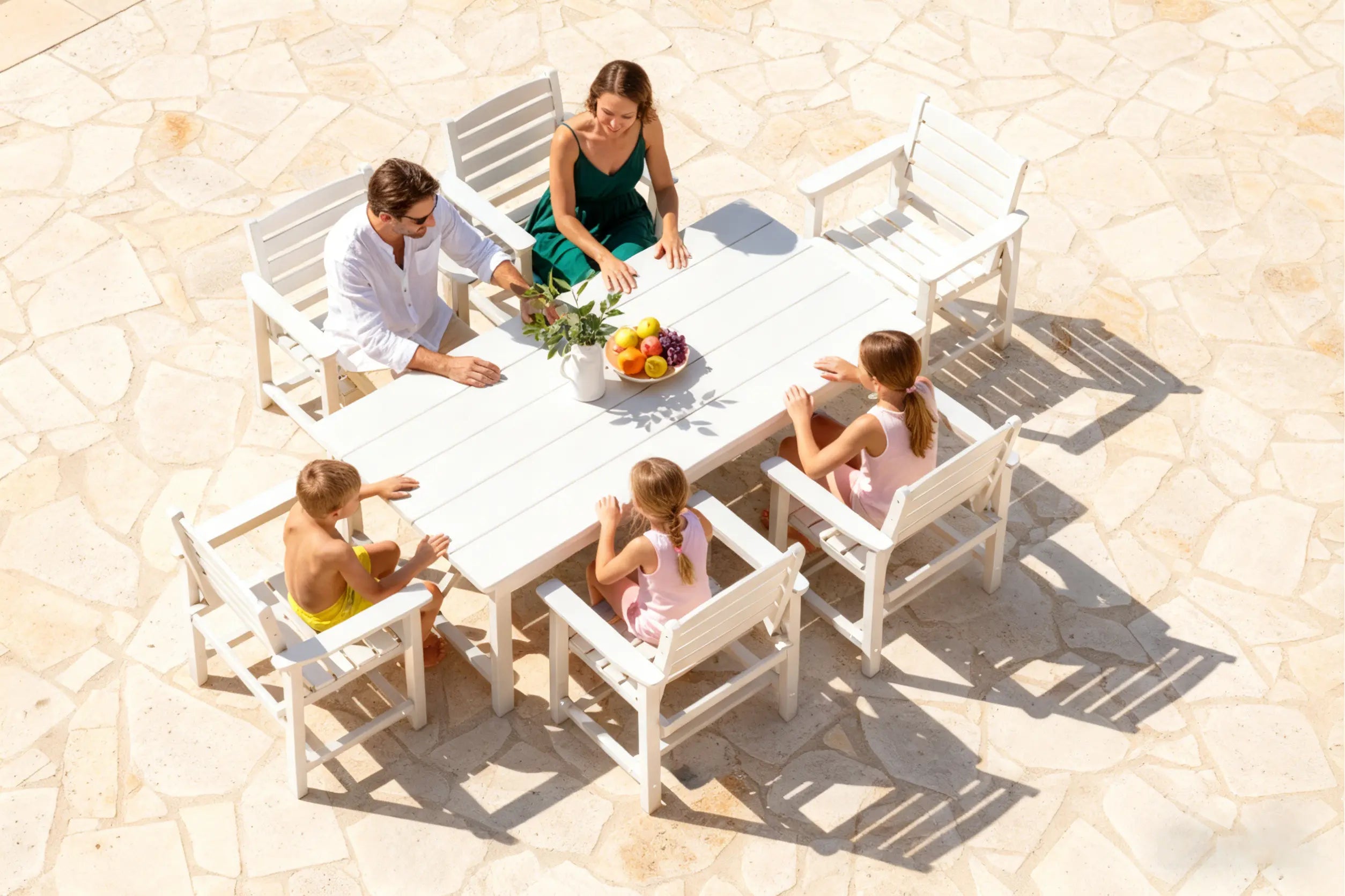 HDPE Outdoor Dining Set