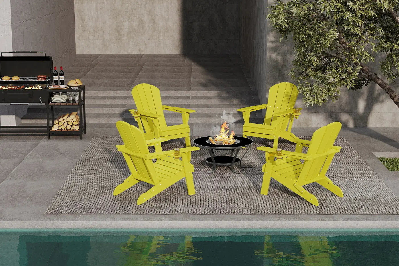 Folding Adirondack Chair