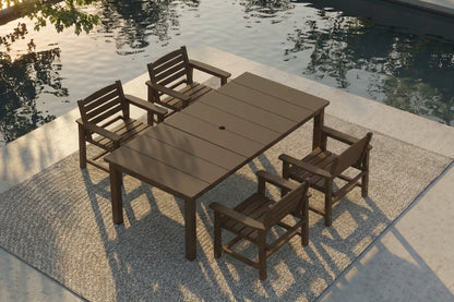 Outdoor Dining Set - Table & Chairs