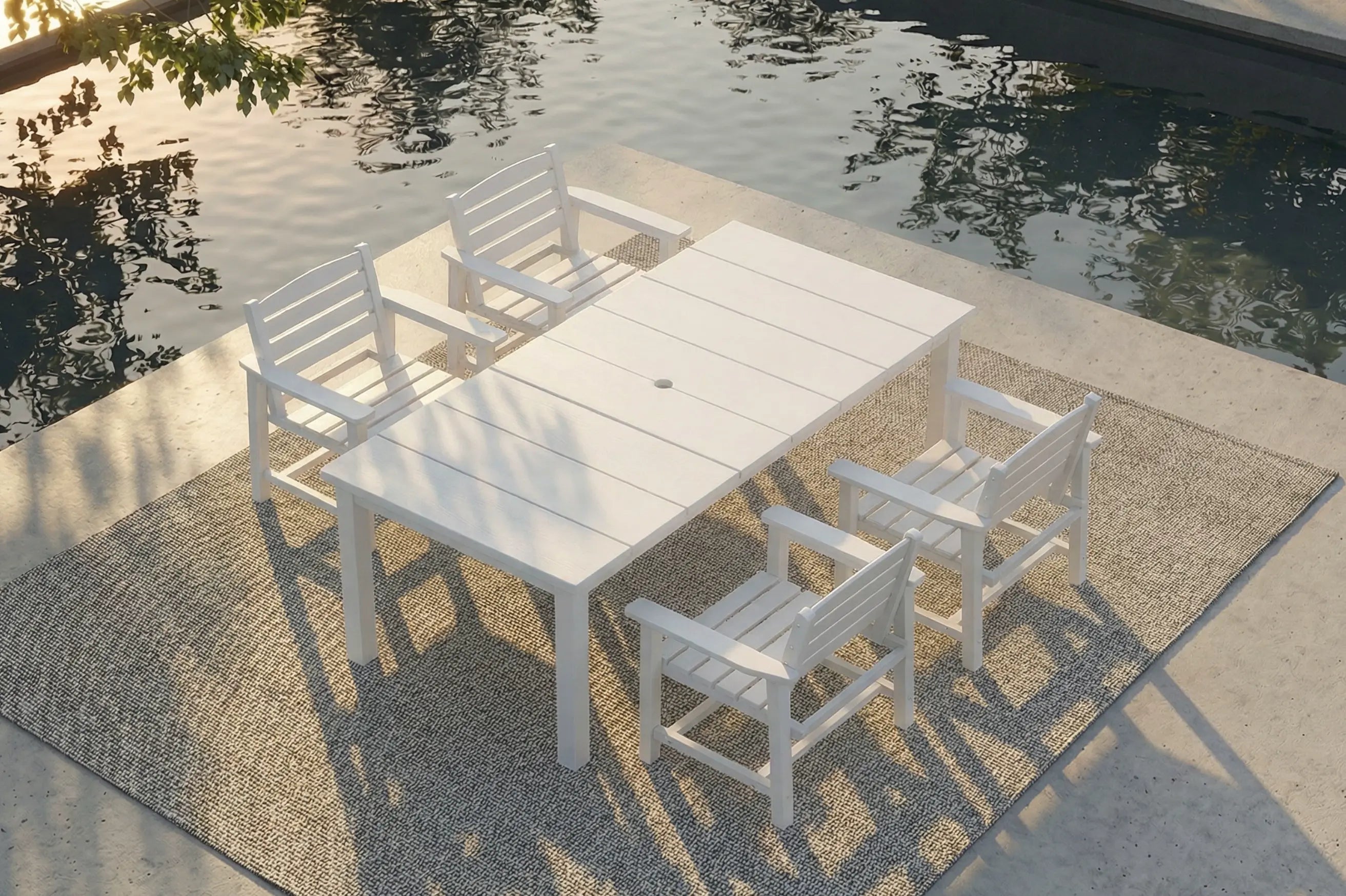 Outdoor Dining Set - Table & Chairs