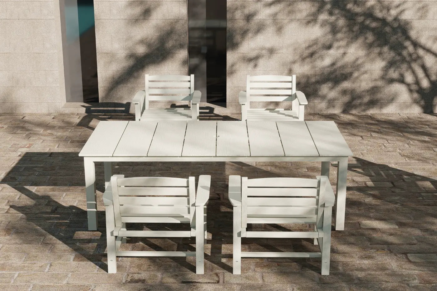 Outdoor Dining Set - Table & Chairs