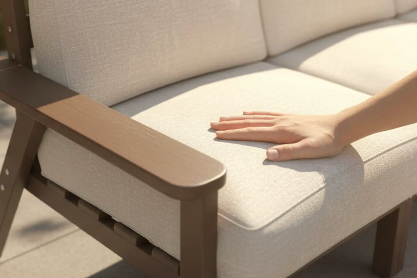 HDPE Modular Outdoor Sofa Set