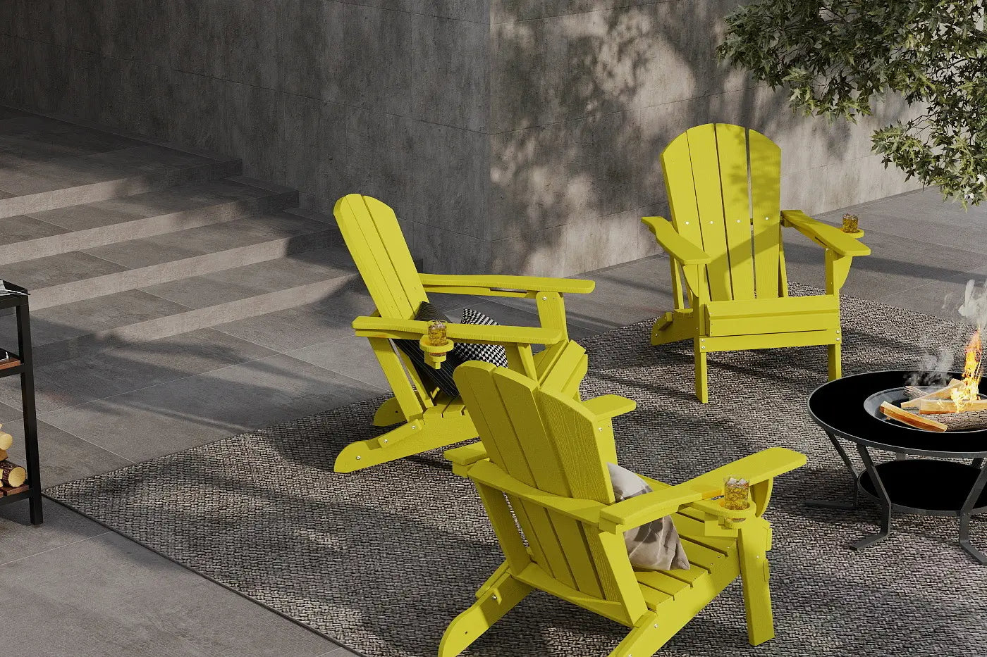 Folding Adirondack Chair