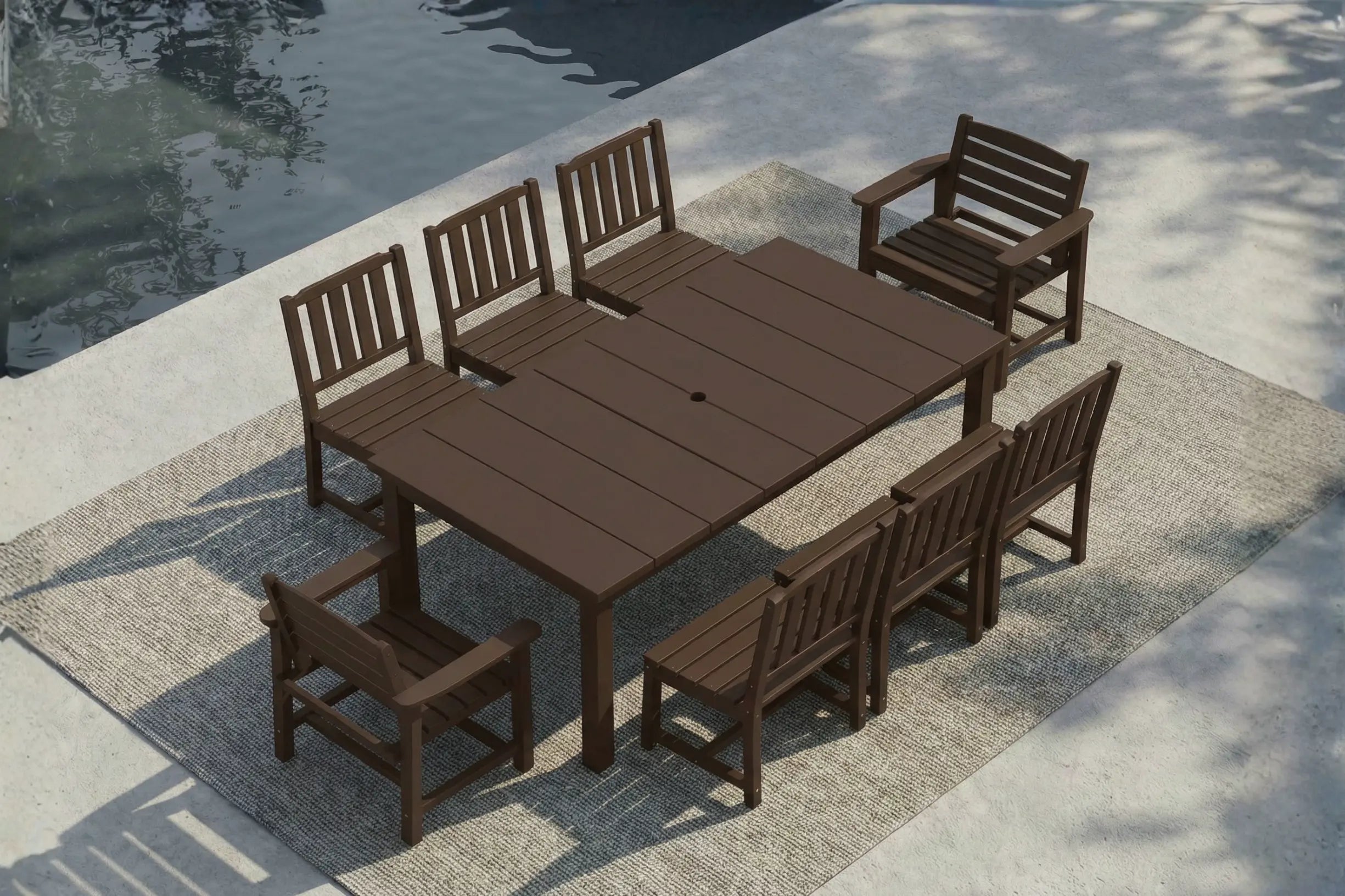 Outdoor Dining Set - Table & Chairs