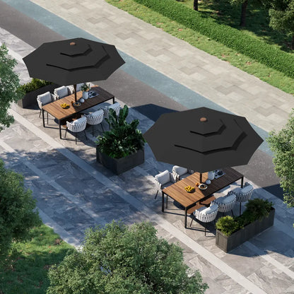 3 Tier Auto-tilt Patio Umbrella