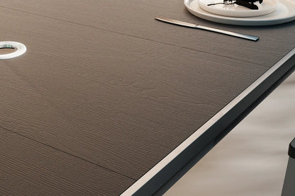 HDPE Outdoor Dining Set for 6