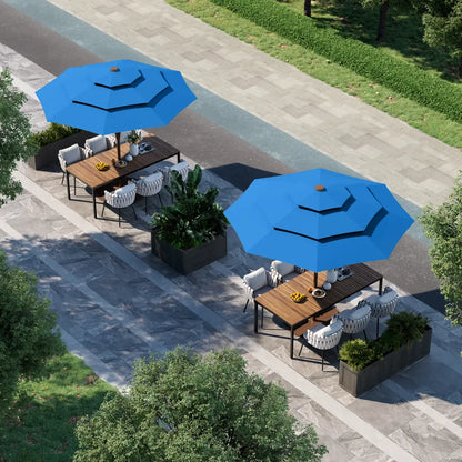 3 Tier Auto-tilt Patio Umbrella
