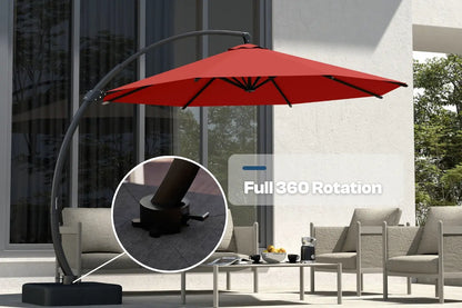 Cantilever Umbrella with Base