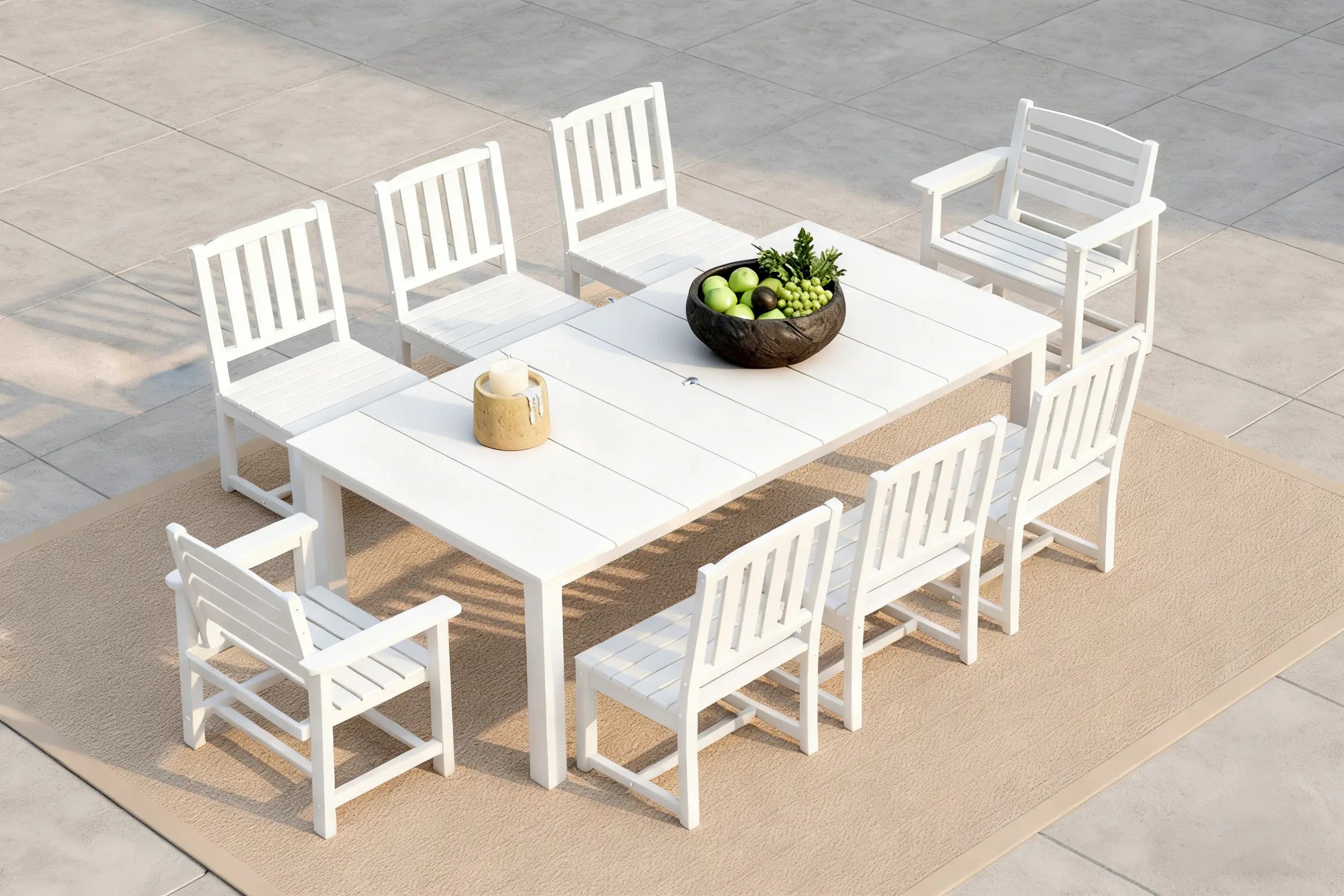 Outdoor Dining Set - Table & Chairs