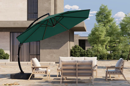 Cantilever Umbrella with Base