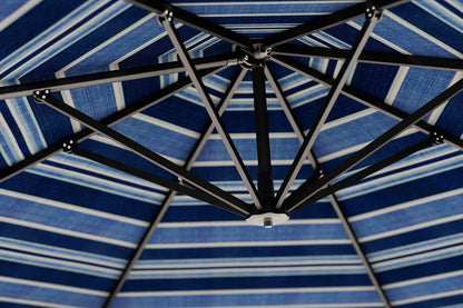 Acrylic Fabric Cantilever Umbrella with Base