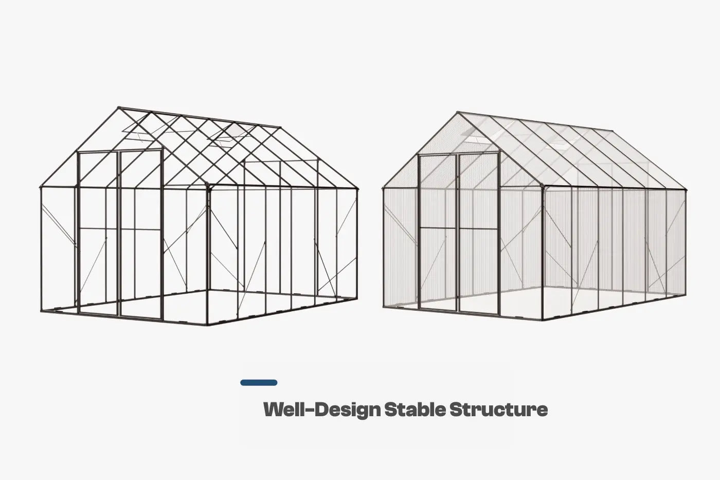 Patio Kingdom greenhouse 8*12