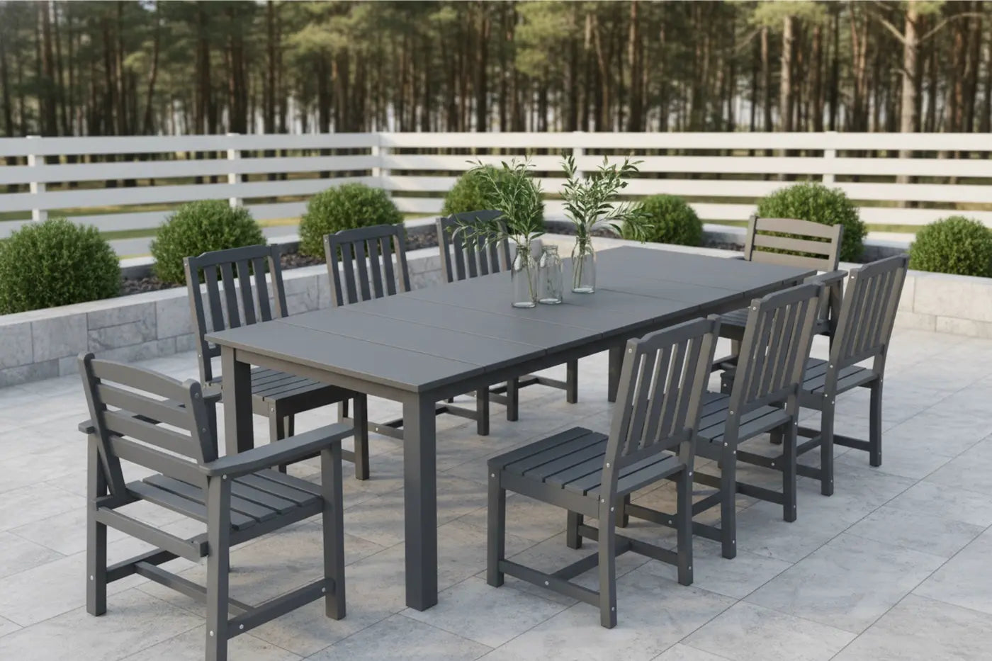 Outdoor Dining Set - Table & Chairs