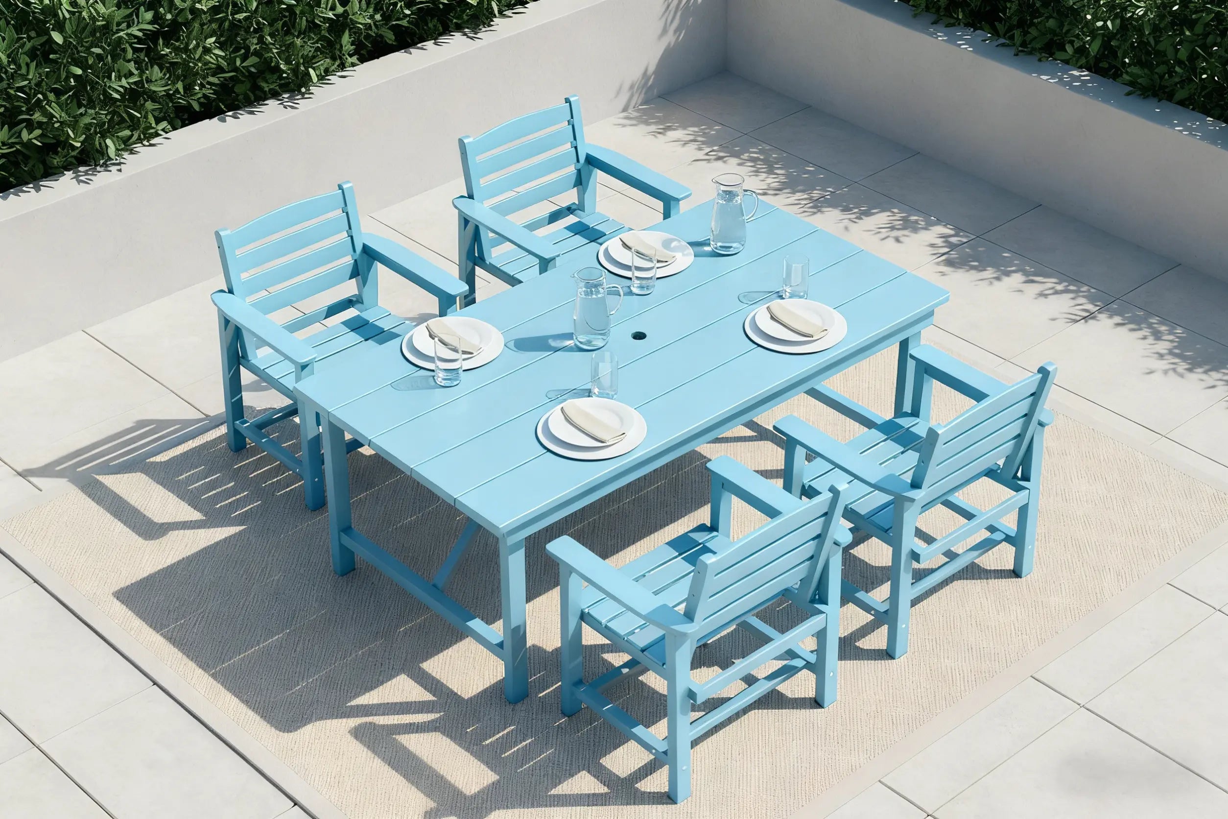 HDPE Outdoor Dining Set