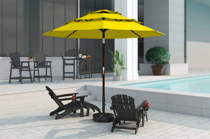 Fiberglass 3-Tier Patio Umbrella