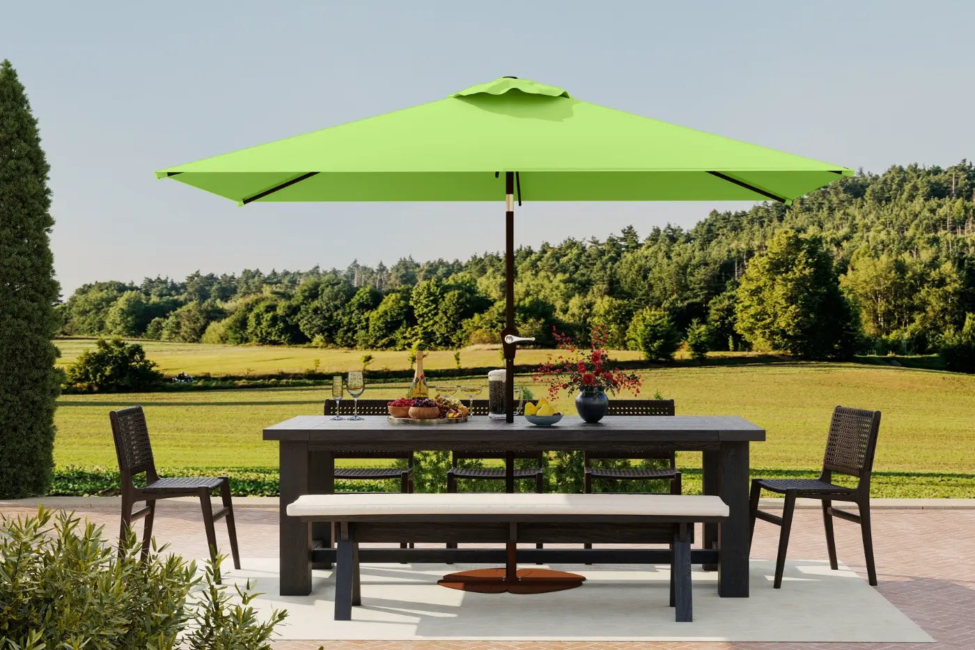 Rectangular Patio Umbrella