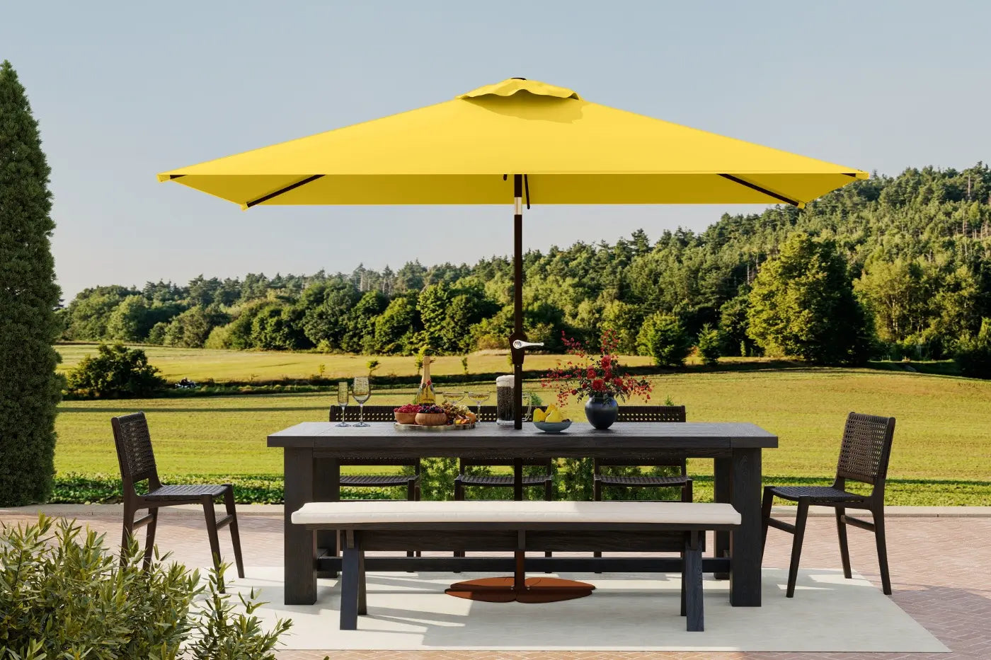 Rectangular Patio Umbrella