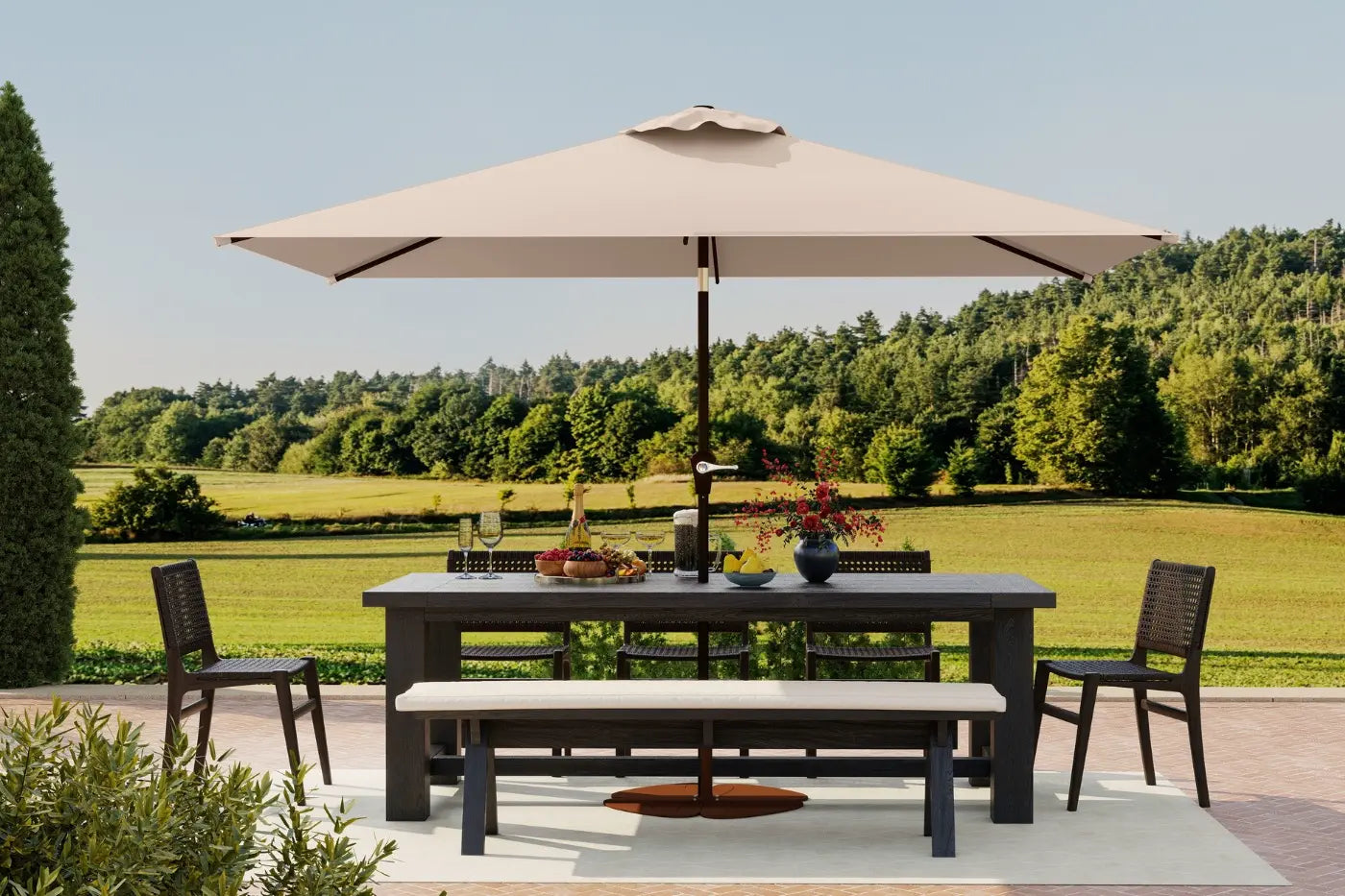 Rectangular Patio Umbrella