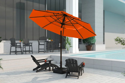 Fiberglass 3-Tier Patio Umbrella