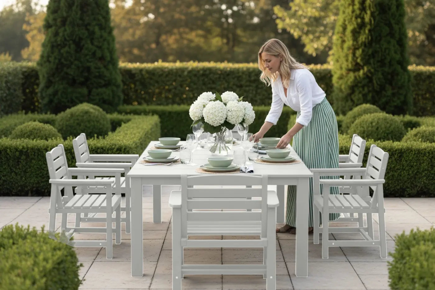 Outdoor Dining Set - Table & Chairs